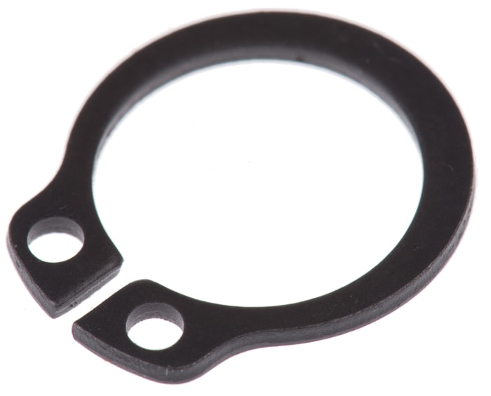 RS PRO Steel External Circlip, 12mm Shaft Diameter, 11.5mm Groove Diameter