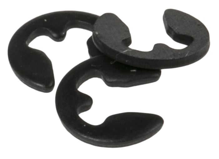 RS PRO Steel E Type Circlip, 2.3mm Shaft Diameter