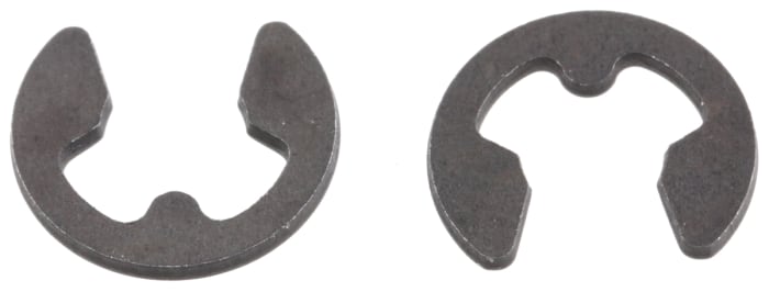 RS PRO Steel E Type Circlip, 4mm Shaft Diameter