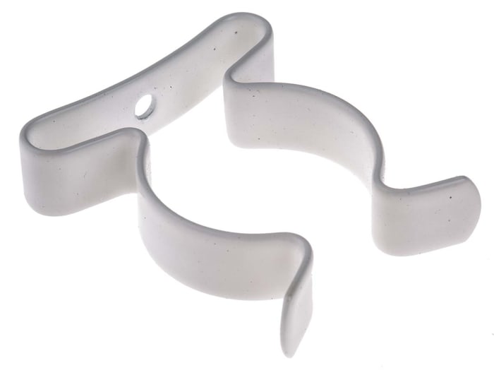 Metal spring clips top