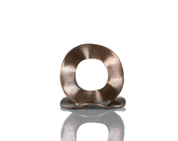 Rondelle anti-vibrations et de blocage RS PRO pour vis M3, Cuivre