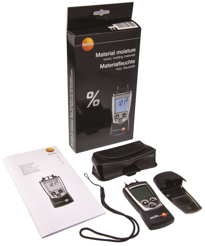 0560 6060 Testo | Testo 606-1 Moisture Meter, ±1 % Accuracy