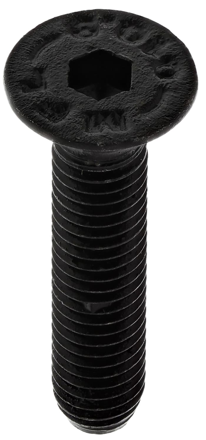 Rs Pro Rs Pro Black Self Colour Steel Hex Socket Countersunk Screw Din 7991 M5 X 25mm 292 