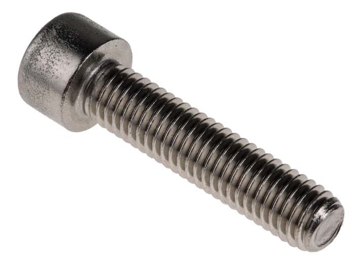 RS PRO Stainless Steel Hex Socket Cap Screw, DIN 912, M8 x 35mm