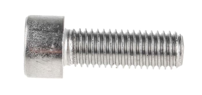 RS PRO  RS PRO Plain Steel Hex Socket Cap Screw, DIN 912, M16 x