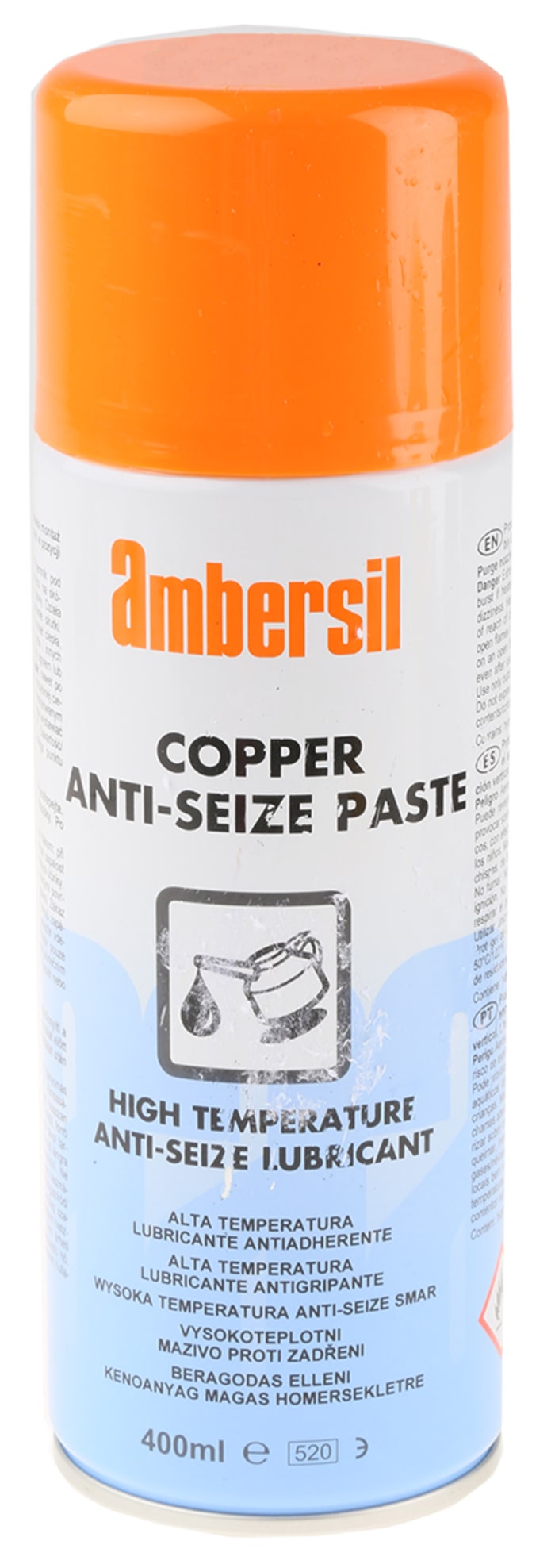 Ambersil Bakırlı Endüstriyel Yağ, Aerosol, 400 ml