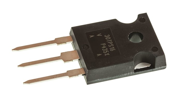 Thyristor, VS-30TPS16PBF, 20A, 45mA, 1600V, TO-247AC, 3 broches