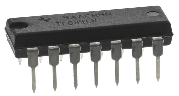 TL084CN Texas Instruments, Op Amp, 3MHz, 14-Pin PDIP