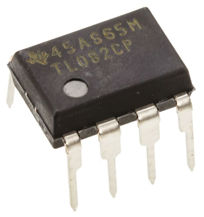 TL082CP Texas Instruments, Op Amp, 3MHz, 8-Pin PDIP