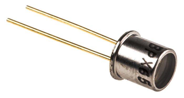 Centronic, BPX65 Full Spectrum Si Photodiode, Through Hole TO-18