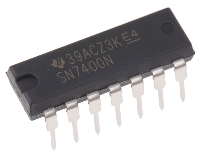 SN7400N Texas Instruments | Texas Instruments SN7400N, Quad 2-Input ...