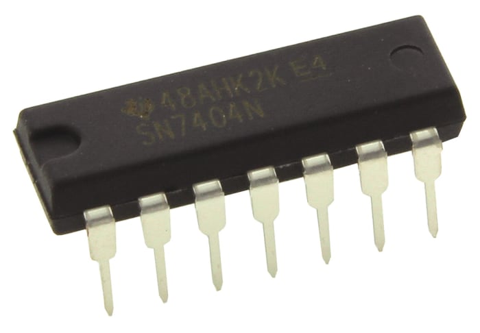 SN7404N Texas Instruments | Texas Instruments SN7404N 6 Inverter, 14 ...