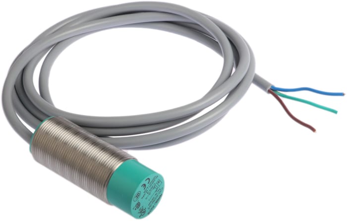 Pepperl + Fuchs Capacitive Threaded Barrel Proximity Sensor, M30, 10 mm Detection, 2-Wire NO, 20 → 253 V ac