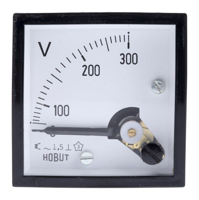 HOBUT Analogue Voltmeter AC, 45 x 45 mm