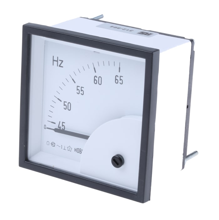 Medidor multifunción de panel digital HOBUT, con display Analógico, para Frecuencia, dim. 68 mm x 68 mm Sí