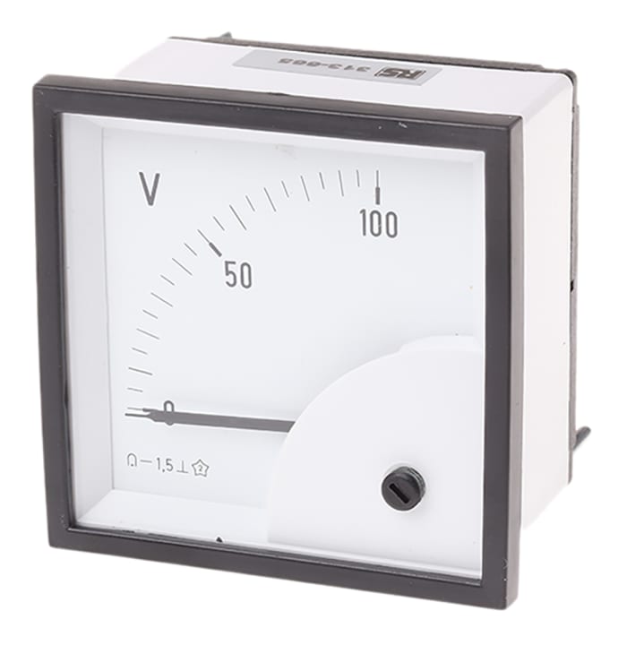 HOBUT Analogue Voltmeter DC, 68 x 68 mm