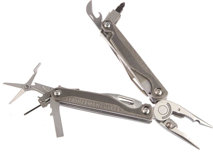 Leatherman Charge+ TTI Straight, Multitool Knife, 102mm Closed Length, 252g