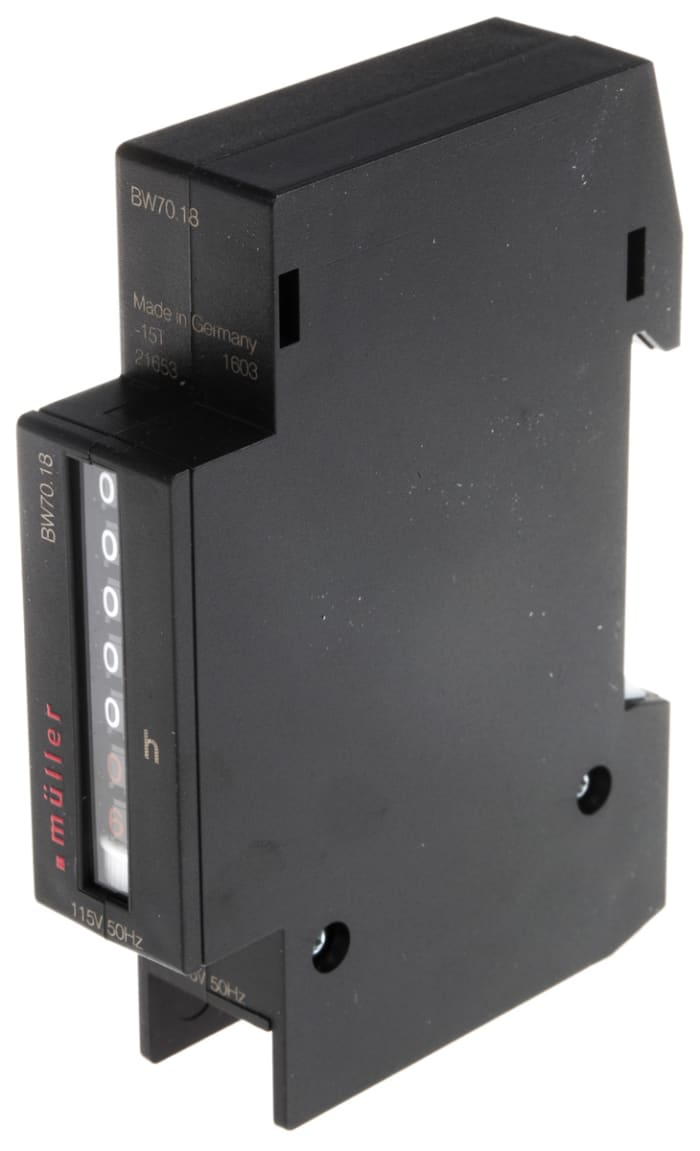 Compteur Muller BW70 Heures 115 V c.a. 5 digits