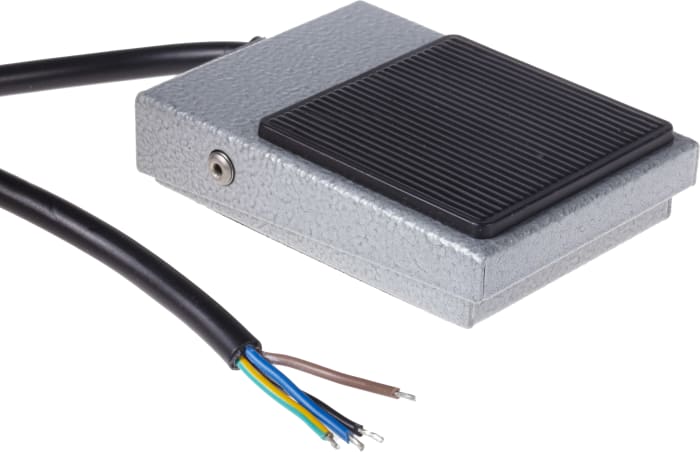 Interrupteur à pédale RS PRO Momentané, 1RT 3 A 250V IPX2