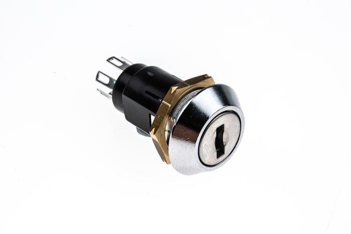 Lorlin Key Switch, DP-CO, 1 A @ 24V ac dc / 115V ac 2-Way Common-Key