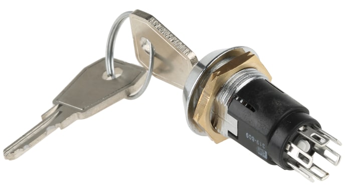 SRL5MD2 Lorlin | Anahtarlı Switch, 2 Konumlu, DPDT-NO/NC, 115 V ac