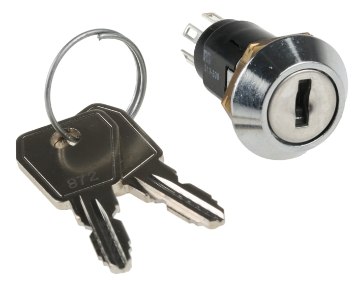 SRL5MD2 Lorlin | Anahtarlı Switch, 2 Konumlu, DPDT-NO/NC, 115 V ac