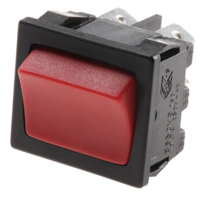 Arcolectric (Bulgin) Ltd DPST, On-Off Rocker Switch Panel Mount