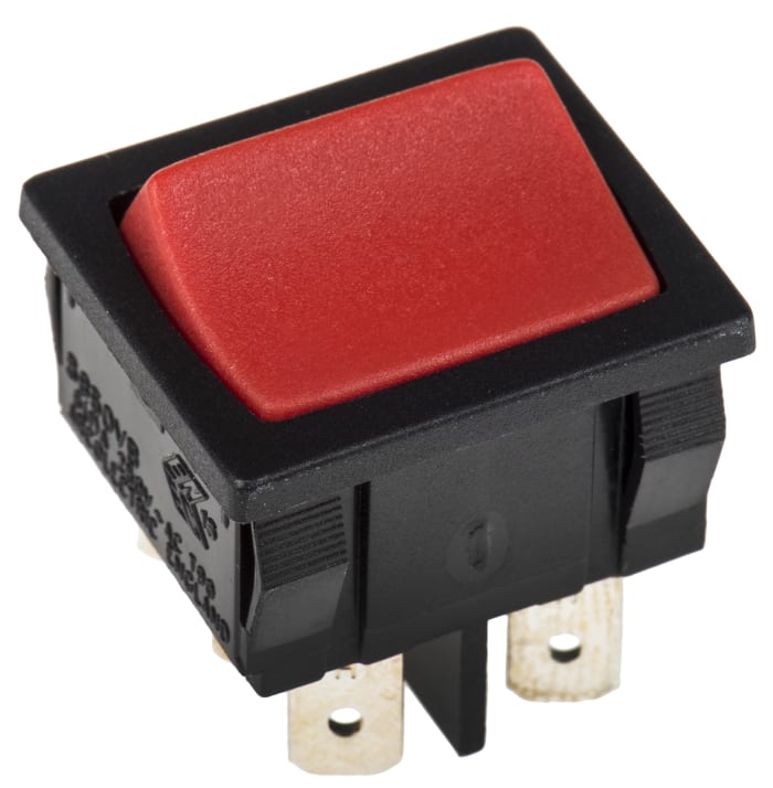 Arcolectric DPDT, On-On Rocker Switch Panel Mount