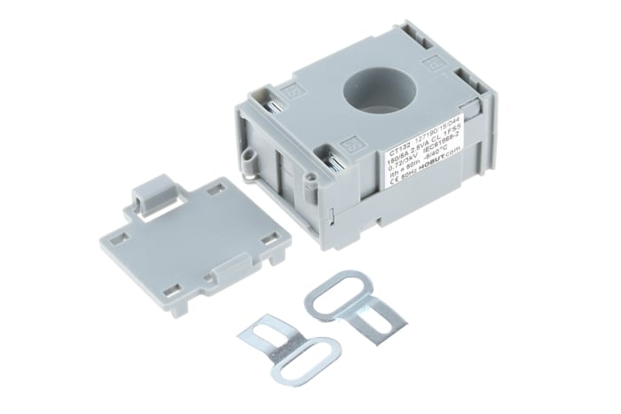 HOBUT CT132 Series DIN Rail Mounted Current Transformer, 150A Input, 150:5, 5 A Output, 21mm Bore