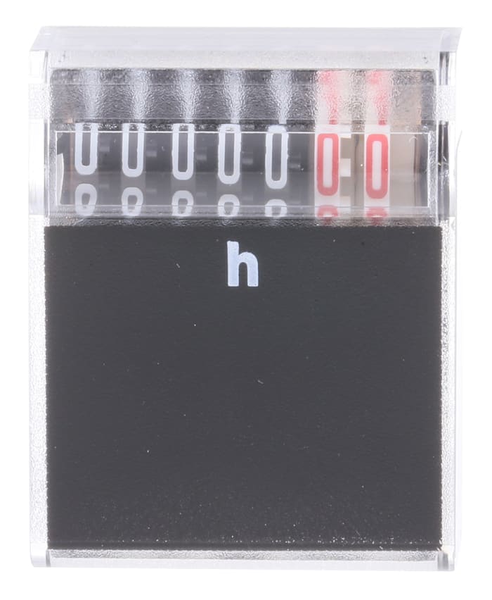 Hengstler 633 Hour Meter, 7 Digit, 5 → 12 V dc