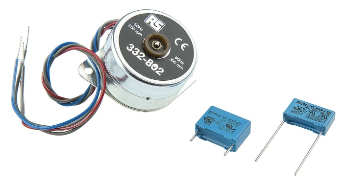 Philips 9904 Reversible Synchronous AC Motor, 1.7 W, 2 Phase, 24 Pole, 110 → 240 V