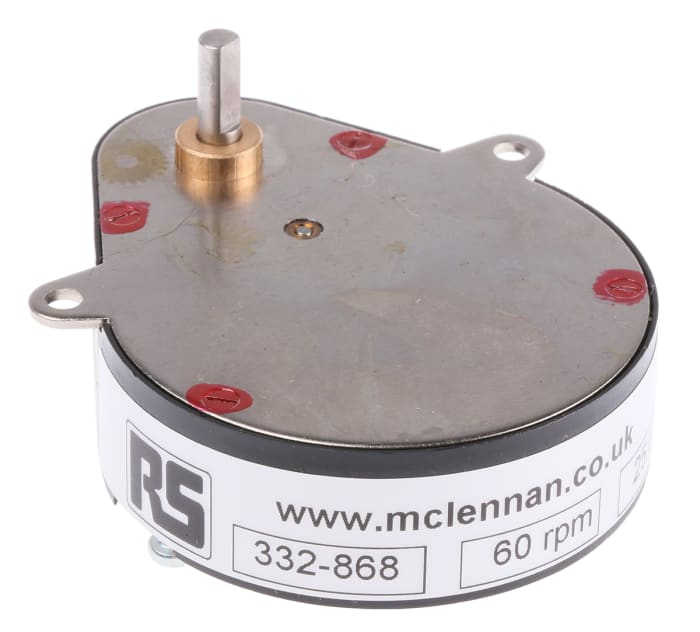 McLennan Servo Supplies Ovoid Gearbox, 25:6 Gear Ratio, 0.2 Nm Maximum Torque, 1200rpm Maximum Speed