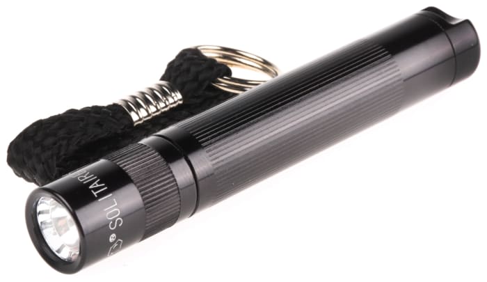 Mini lampe de poche Maglite à incandescencenon rechargeable, Noir, 2 lm