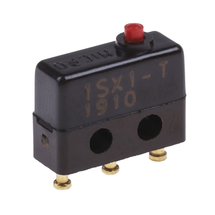 Honeywell Button Subminiature Micro Switch, Solder Terminal, 7 A at 250 V ac, SPDT