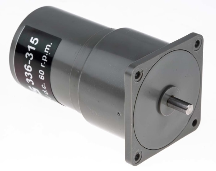 Philips Brushed Geared DC Geared Motor, 2.2 W, 12 V dc, 125 mNm, 60 rpm, 4mm Shaft Diameter
