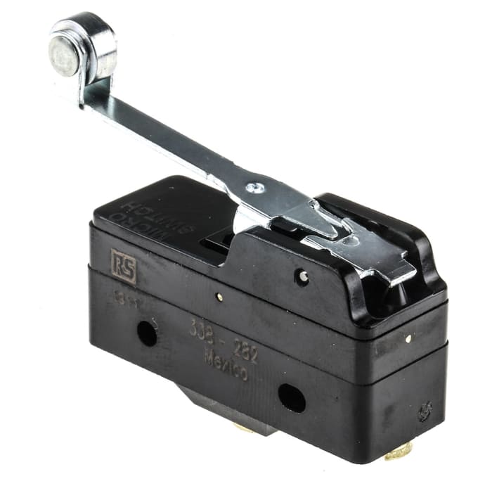 Honeywell Roller Lever Micro Switch, Screw Terminal, 15 A at 125 V ac, SPDT, IP64
