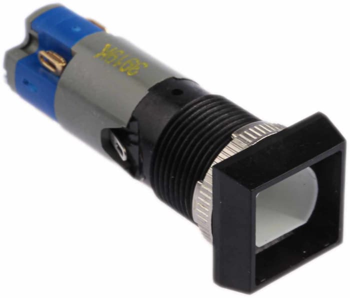 Saia-Burgess Illuminated Push Button Switch, Momentary, Panel Mount, 16.2mm Cutout, SPDT