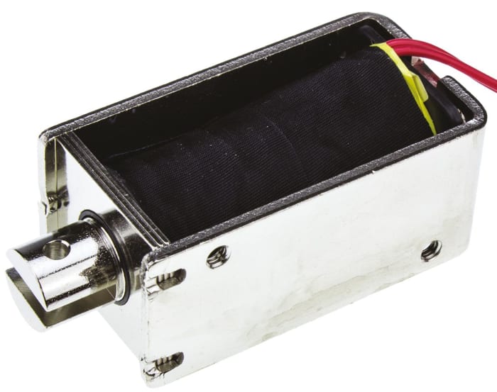 Pull action heavyduty solenoid,10W 24Vdc