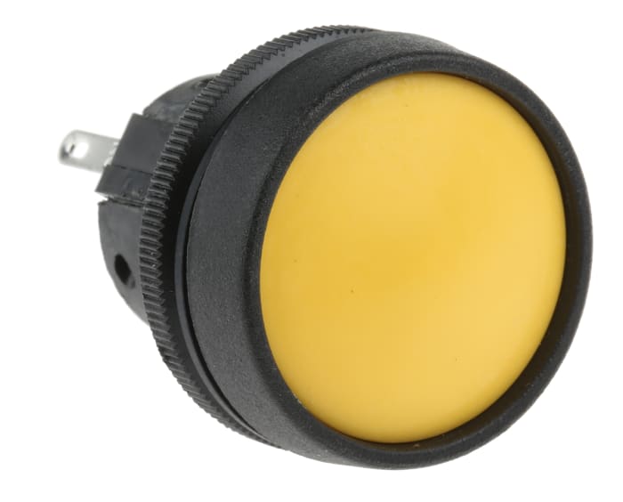ITW Switches 76-91 Series Push Button Switch, Momentary, Panel Mount, 22.5mm Cutout, SPDT, Clear LED, 250V ac, IP67