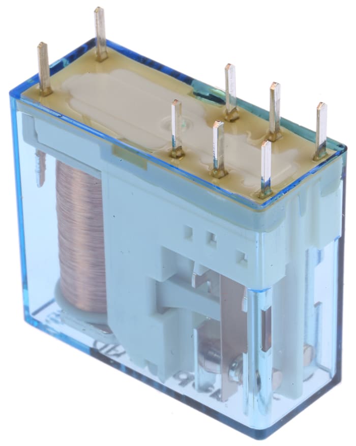 40.52.7.024.0000 Finder Finder PCB Mount Power Relay, 24V dc Coil, 8A