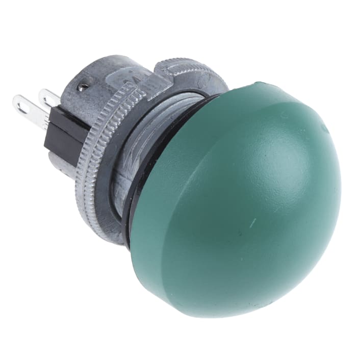 ITW Switches 76-94 Series Push Button Switch, Momentary, Panel Mount, 22mm Cutout, SPDT, Clear LED, 250V ac, IP67
