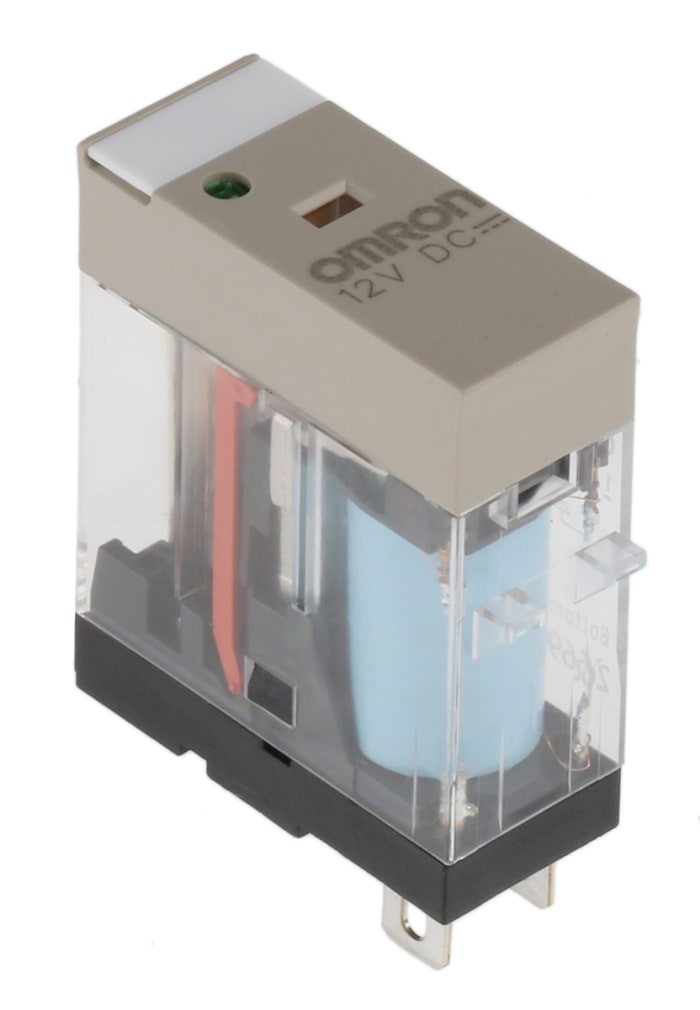 SPDT plug-in power relay,10A 12Vdc coil