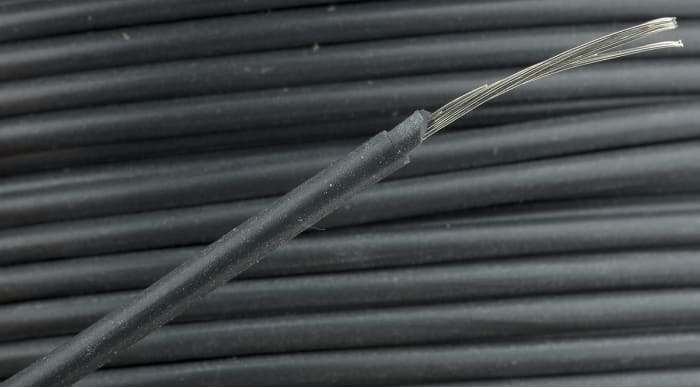 Câble pour environnement difficile RS PRO BS6195, 0,5 mm², Noir, 20 AWG, 25m, 750 V