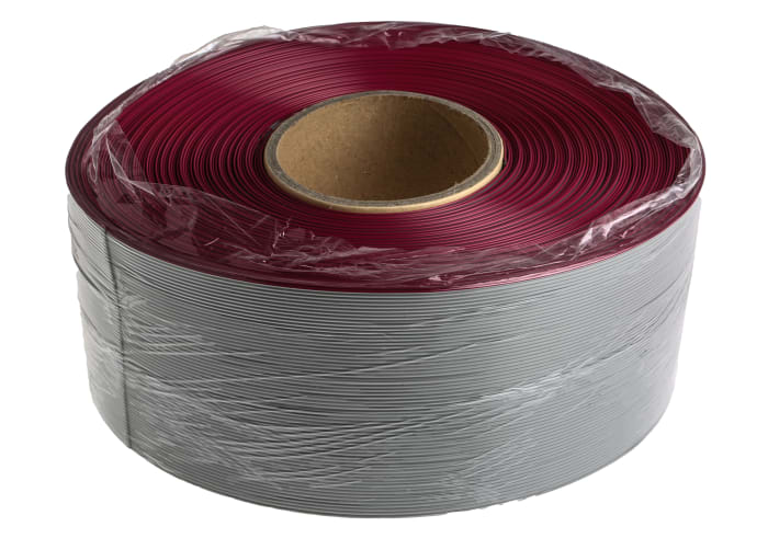 RS PRO Flat Ribbon Cable, 64-Way, 1.27mm Pitch, 30m Length