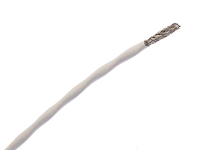 Cable de datos apantallado TE Connectivity SPEC44 de 2 conductores, 1 par, 0,38 mm², 22 AWG, long. 100m, Ø ext. 3.35mm,