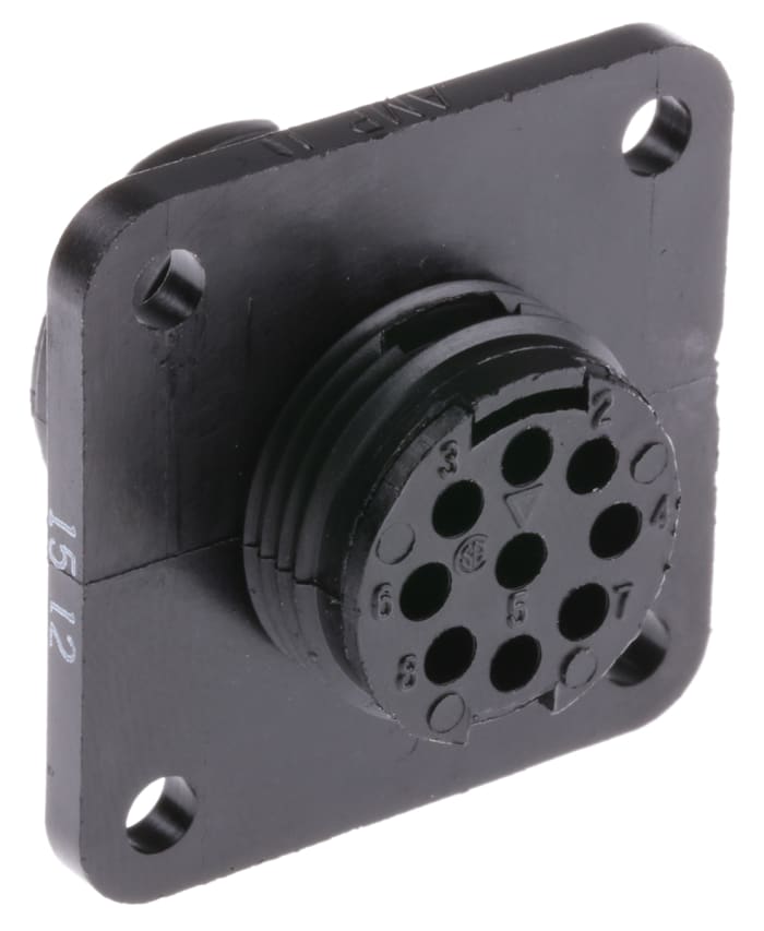 206486-1 TE Connectivity | TE Connectivity Circular Connector, 9 ...