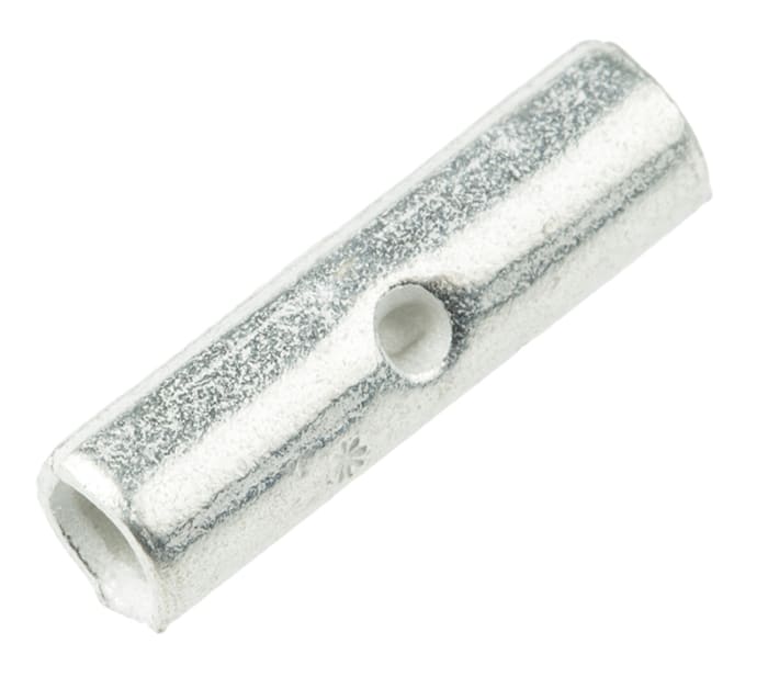 TE Connectivity, SOLISTRAND Butt Splice Connector, Uninsulated, Tin 16 → 14 AWG