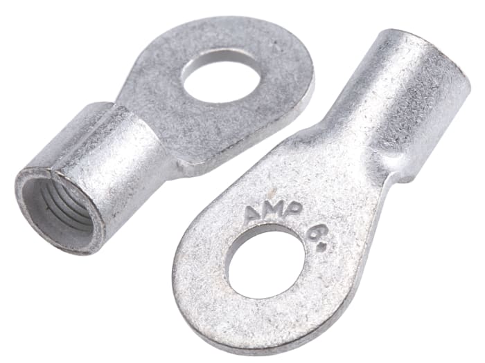 Cosses à œillet TE Connectivity, Non-isolée, 16.8mm², M6, 15.88mm