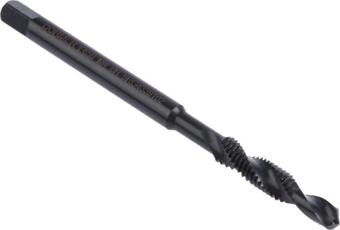 Dormer Threading Tap, M4 Thread, 0.7mm Pitch, Metric Standard