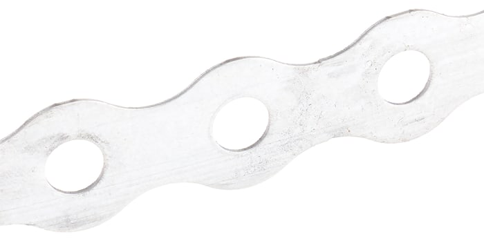 Sangle de fixation, Acier galvanisé, 10m x 18mm